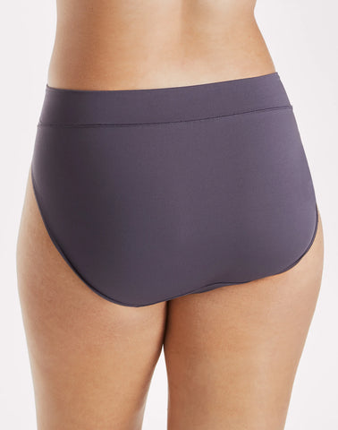 Hanes Women's Microfiber Smoothing Hi-Cut Underwear, 6-Pack