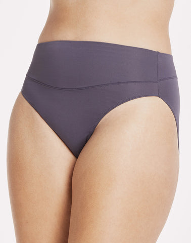 Hanes Women's Microfiber Smoothing Hi-Cut Underwear, 6-Pack