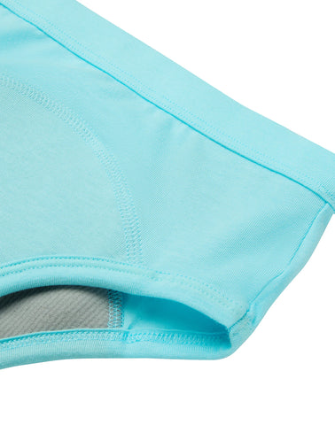 Hanes Confident Nights Toddler Girls' Heavy Absorbency Underwear Briefs, 5-Pack, Potty Training Underwear, Solids