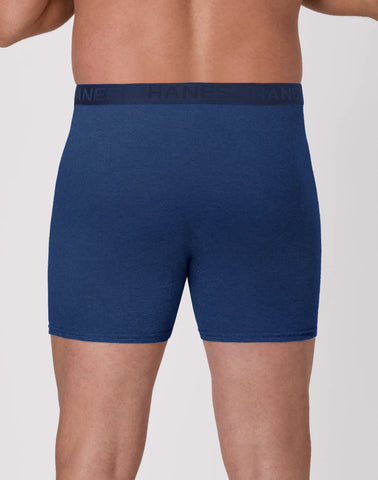 Hanes Ultimate Big Men's ComfortBlend Boxer Brief Underwear, Assorted, 3-Pack (Big & Tall Sizes)