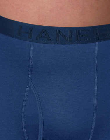 Hanes Ultimate Big Men's ComfortBlend Boxer Brief Underwear, Assorted, 3-Pack (Big & Tall Sizes)