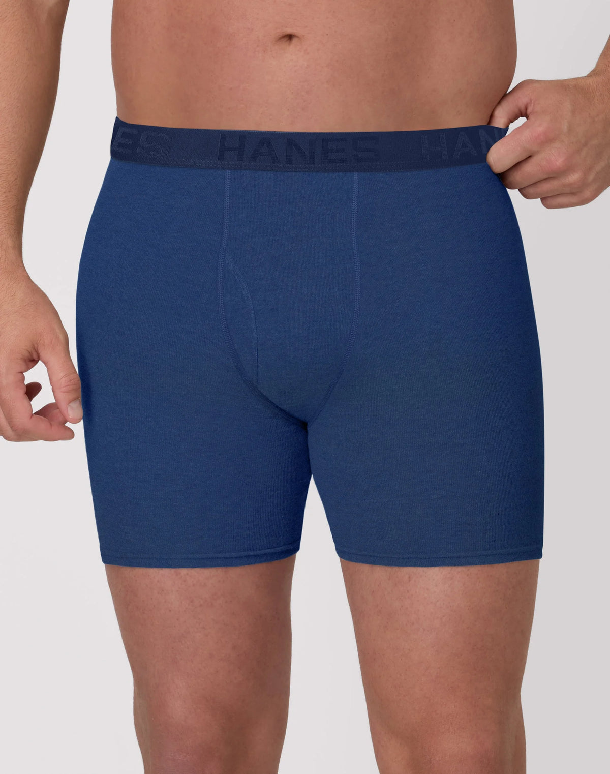 Hanes Ultimate Big Men's ComfortBlend Boxer Brief Underwear, Assorted, 3-Pack (Big & Tall Sizes)