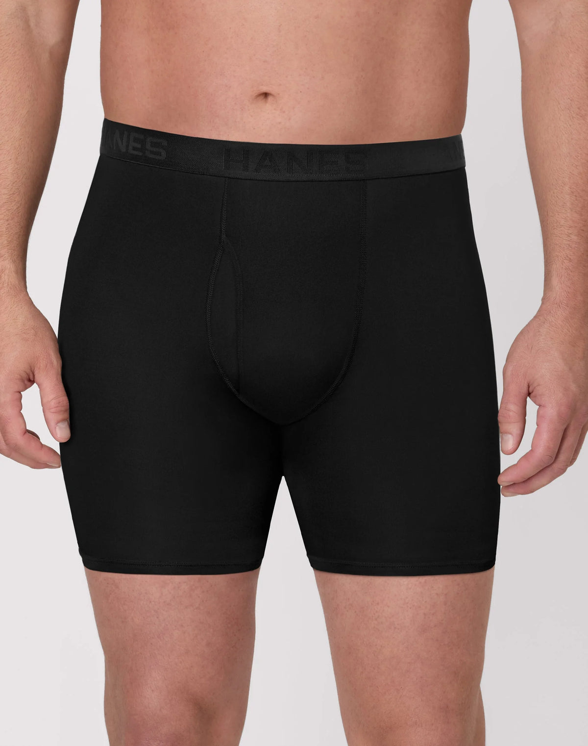 Hanes Men's Underwear Boxer Briefs, 3-Pack, Big Man Ultimate Sport (Big & Tall)