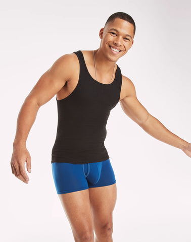 Hanes Ultimate Comfort Flex Fit Total Support Pouch Men's Trunk Underwear, Assorted, 4-Pack