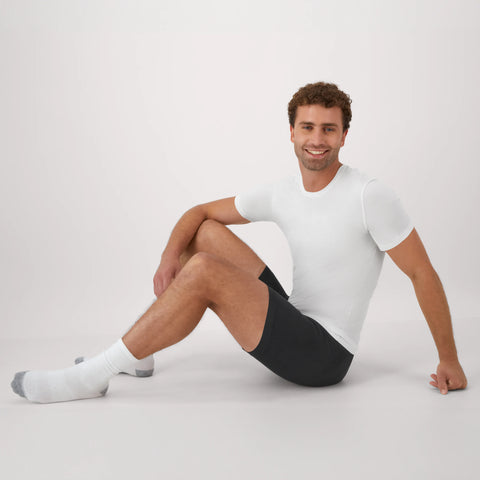 Hanes Perfect Flex Men's Boxer Brief Underwear, Lightweight & Breathable, Black, 1-Pack