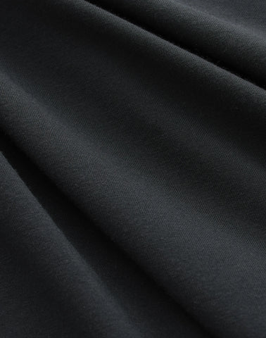 Hanes Perfect Flex Men's Tee, Black Crewneck Undershirt, 1-Pack