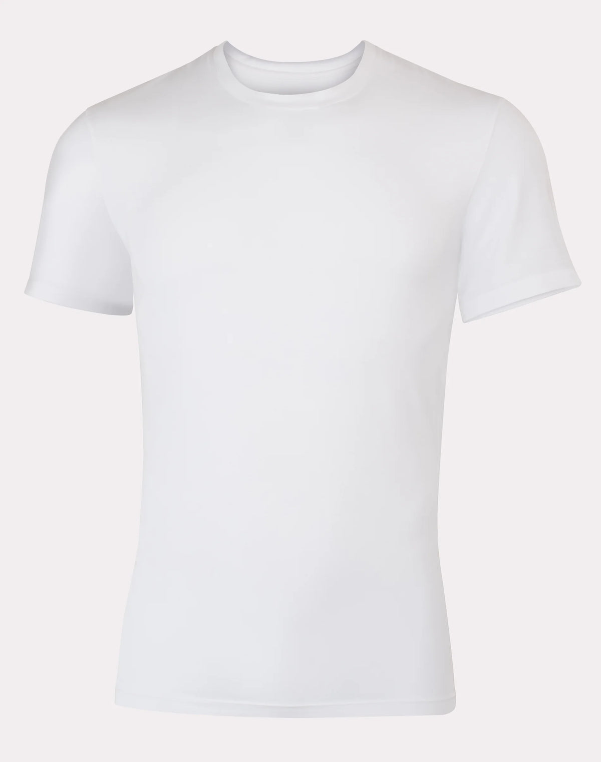 Hanes Perfect Flex Men's Tee, White Crewneck Undershirt, 1-Pack
