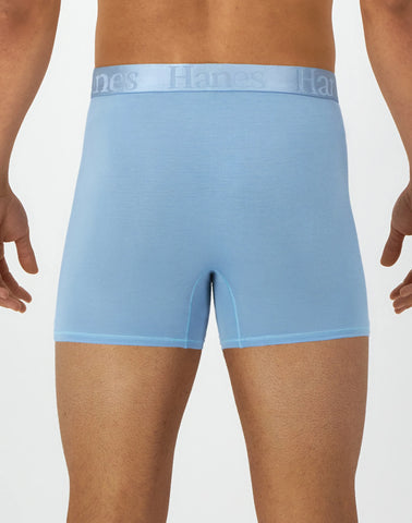 Hanes Originals Ultimate Men's SuperSoft Trunk Underwear, Assorted, 3-Pack