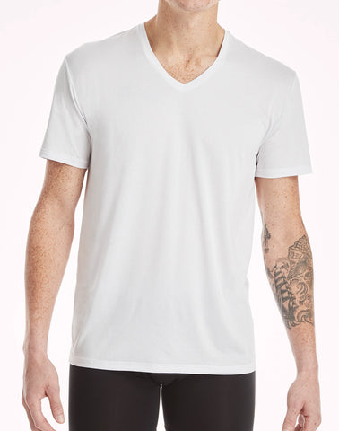 Hanes Ultimate Men's X-Temp V-Neck Undershirt 4-Pack