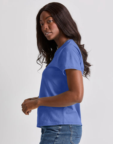 Hanes Essentials Women’s Cotton T-Shirt, Classic Fit