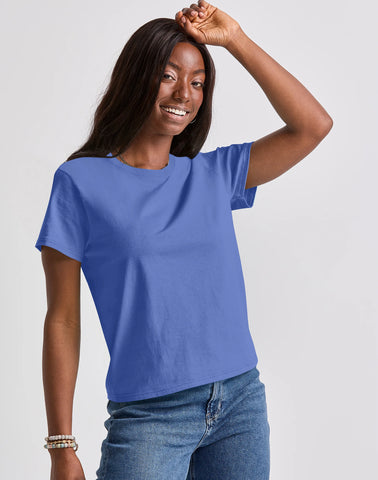 Hanes Essentials Women’s Cotton T-Shirt, Classic Fit