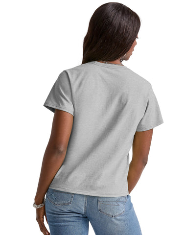Hanes Essentials Women’s Cotton T-Shirt, Classic Fit