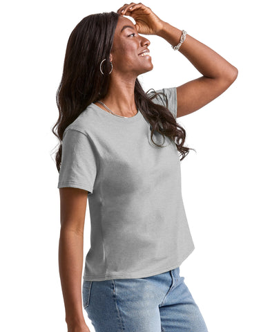 Hanes Essentials Women’s Cotton T-Shirt, Classic Fit