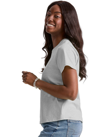 Hanes Essentials Women’s Cotton T-Shirt, Classic Fit