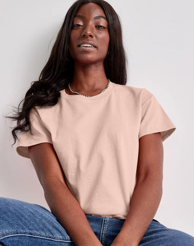 Hanes Essentials Women’s Cotton T-Shirt, Classic Fit