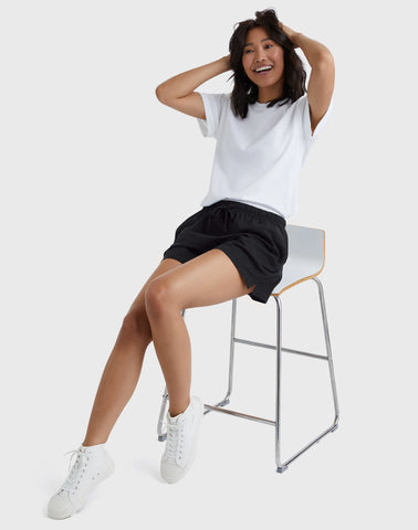 Hanes Originals Women's Cotton Jersey Shorts, 2.5