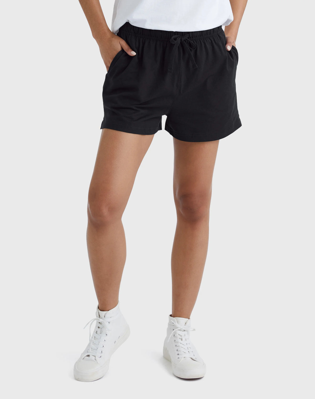 Hanes Originals Women's Cotton Jersey Shorts, 2.5