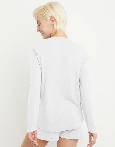 Hanes Originals Tri-Blend Women's Long Sleeve T-Shirt, Relaxed Fit